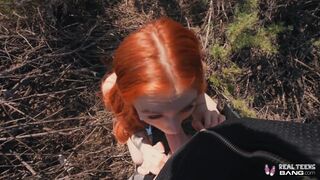Redhead Madi Collins Gushes Pussy Fucked By Huge Cock