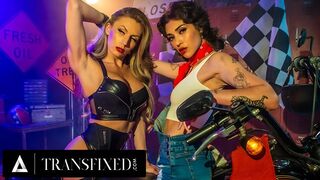 Brooklyn Gray Trains Jade Venus Trans Cock Face Down Pound