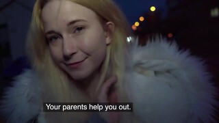 Cute Blonde Street Pickup Fucked Publicly Hard
