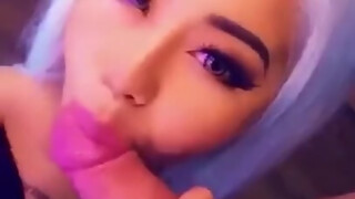 Flight Attendant Deepthroats Boyfriend Cock Secretly
