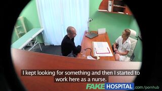 Hot nurse seduces and fucks her old college professor