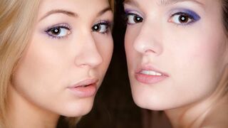 Blonde Beauties Silvie and Tracy Share Throbbing Cock