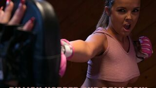 Dillion Harper's wild lesbian boxing training with romi