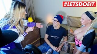 German stud massive cock throbs wild casting audition fuck