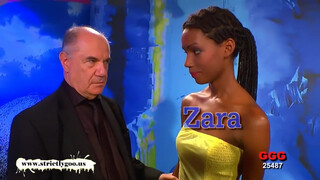 GGG - German Negro chick with her mouth open