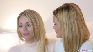 Blake Eden and Abby Cross's fiery lesbian lick