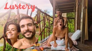 Spanish Amateurs Jungle Fuck Fest Deep in Amazon Heat