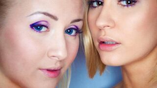 Blonde Babes Suck and Lick in Juicy Lesbian Frenzy