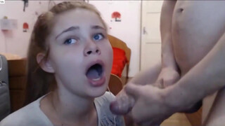 19 year old young girl sucked