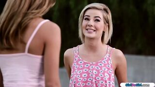 Bella Rose Facesits Uma Jolie After Passionate Neighbor Kiss