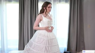 Breast bomb bride fucking the groom's stepbrother