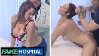 Busty British MILF Tempts Czech Doc for Hospital Bed Ravaging