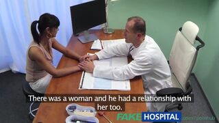 Doctors Slutty Ex Bent Over Chair for Deep Pounding