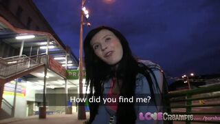 Lucianna Karel Czech Babe Risky Car Pussy Ride