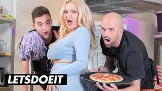 Miss Jackson fucking hot anal with big cool kitchen chefs
