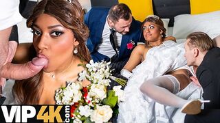 Best Friend Ravages Me At Wild Wedding Orgy