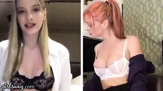 Kenna James Serene Siren Quarantine Massage Turns Scissoring Orgy