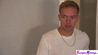 Kenzie Love is watching her stepson fuck the virgin's pussy - strict mother council