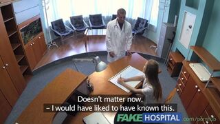 Alexis Crystal Seduces Doctor in Steamy Waiting Room