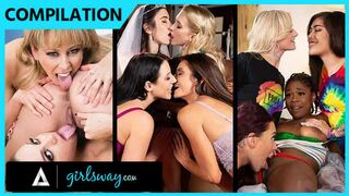 Lesbian Nymphos Erupt in Savage Orgy Frenzy Compilation