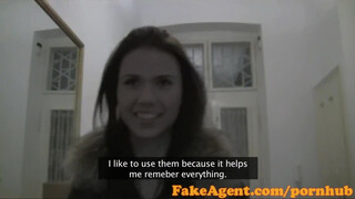 FakeAgent Dance Teacher Seduces with First Pro Cock Ride
