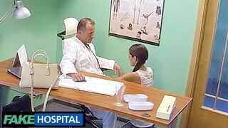 Russian Teen Pays Doctor Hardcore Fake Clinic