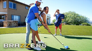 BRAZZERS - Luna Star cheats on husband with golf coach rather than learn a new sport