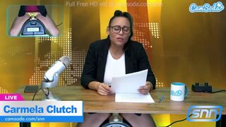Carmela Clutch Latina Fingers Pussy Live On Cam