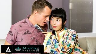 Marica hase's hot massage will break it from her big cool client