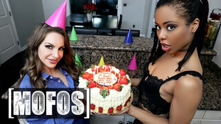 Birthday Banging Surprise Kimmy Granger Kira Noir