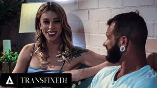 Casey Kisses Johnny Hill Shemale Cock Grinding Heat