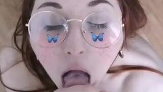 Amateur slut girlfriend blowjob
