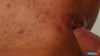 Big Ass Ginger Bounces Hard on Thick Cock Deepthroat