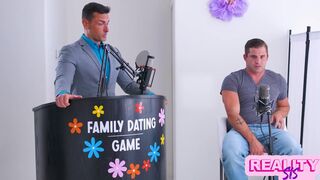 Chanel Camryn fucking blonde girl wins the date game and her stepbrother's dick gets full orgy