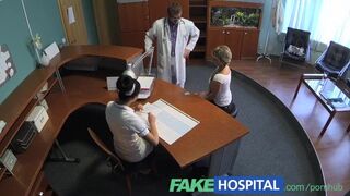 Blonde Patients Suck Doctor Cock Bill Paid Cumshot
