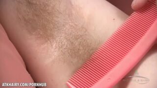 Hairy teen pussy cyan thighs hairy adventures