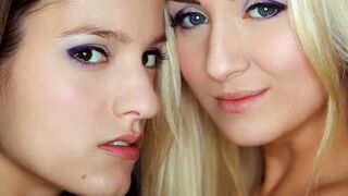 Faraway so close - Cayla Lions and Silvie Luca's hot lesbian hugs