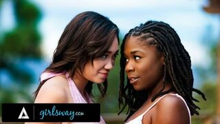 A forbidden encounter with Hazel Grace-- who's seducing her forbidden girlfriend