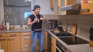 German Milf Rams Corn Deep Pussy Licks Her Juices