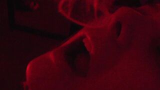 The amateur girl tied up and fucked hard