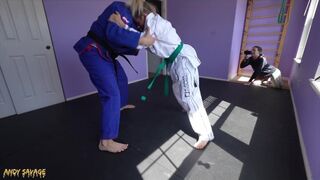 Jiu jitsu edzés átalakítja a domináns baszós edzőt Andy Savaget
