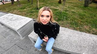 I met him on the street, and I filmed him at home while I fucked him