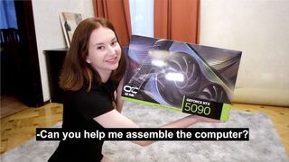 Megkaptam az RTX 5090-et egy szaftos orális élvezettől az exemtől!