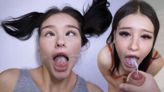 Matty mila perez learns how to suck his dick