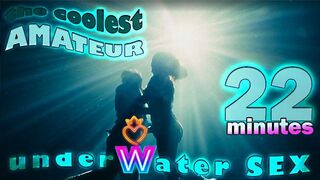 Wife Bucket presents: 22 minutes of stunning homemade amateur underwater sex