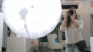 Jillian Janson és Aiden Ashley érzéki fotózás utáni szenvedélyes együttléte
